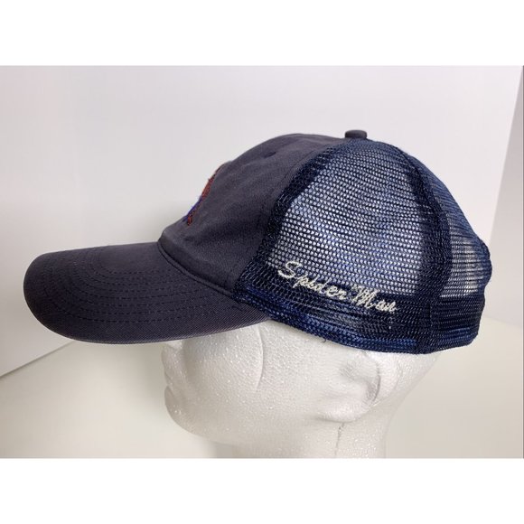 Vintage Spiderman Embroidered Mesh Back Hat - Picture 3 of 8